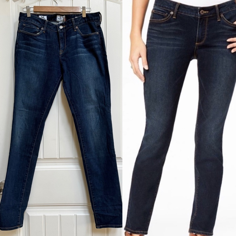 Lucky Brand White Oak Denim Lolita Mid Rise Skinny Jeans. Size 10/30 Regular